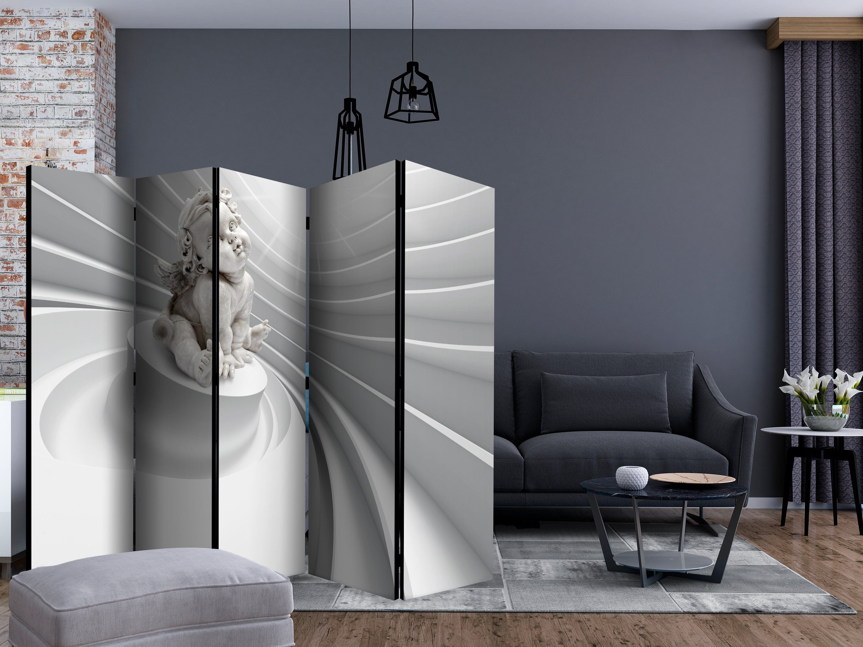 Aizslietnis 5-daļīgs - Eņģeļu mirdzums (225x172cm) Home Trends