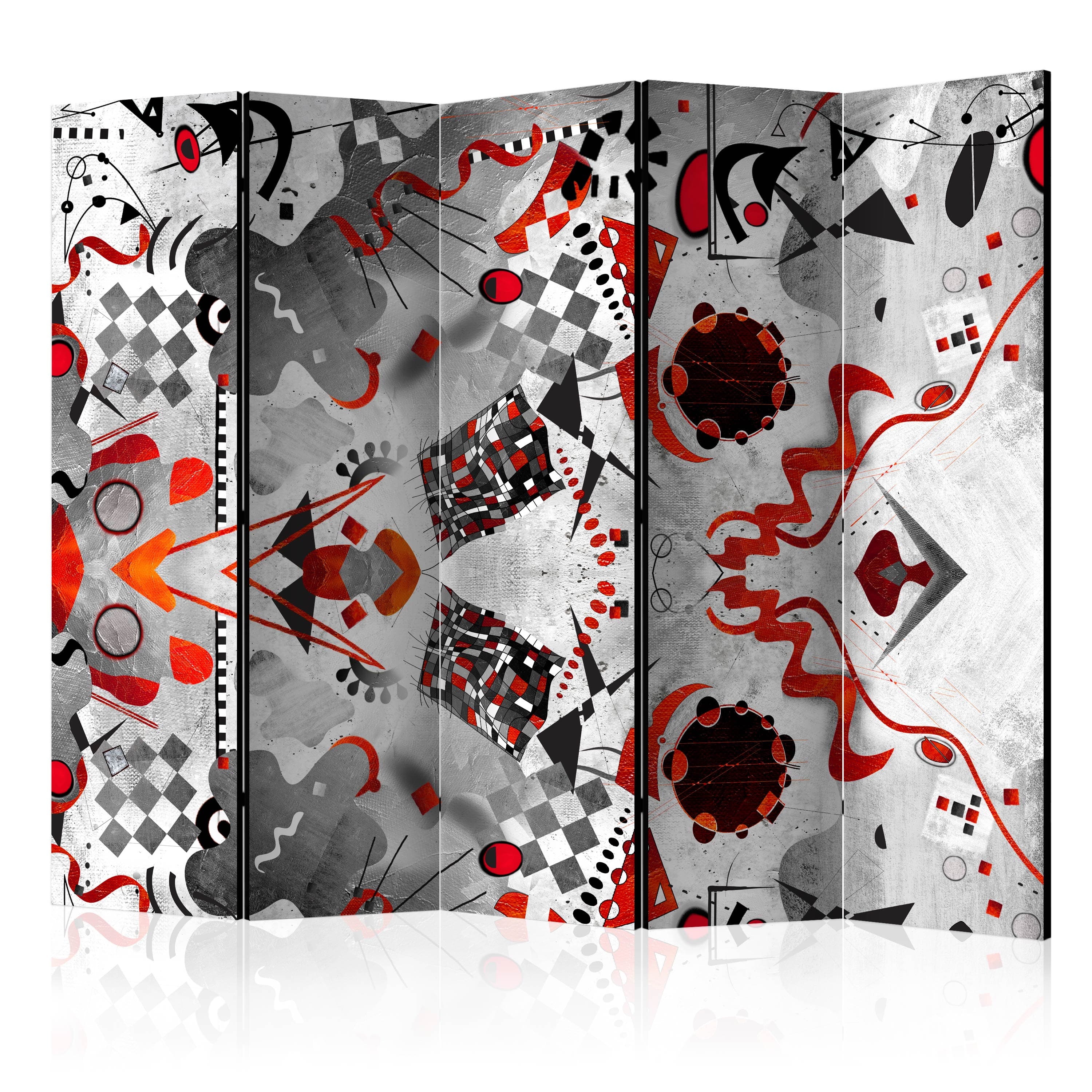 Aizslietnis 5-daļīgs - Ģeometriskais kosmoss (225x172cm) 225x172 cm Home Trends