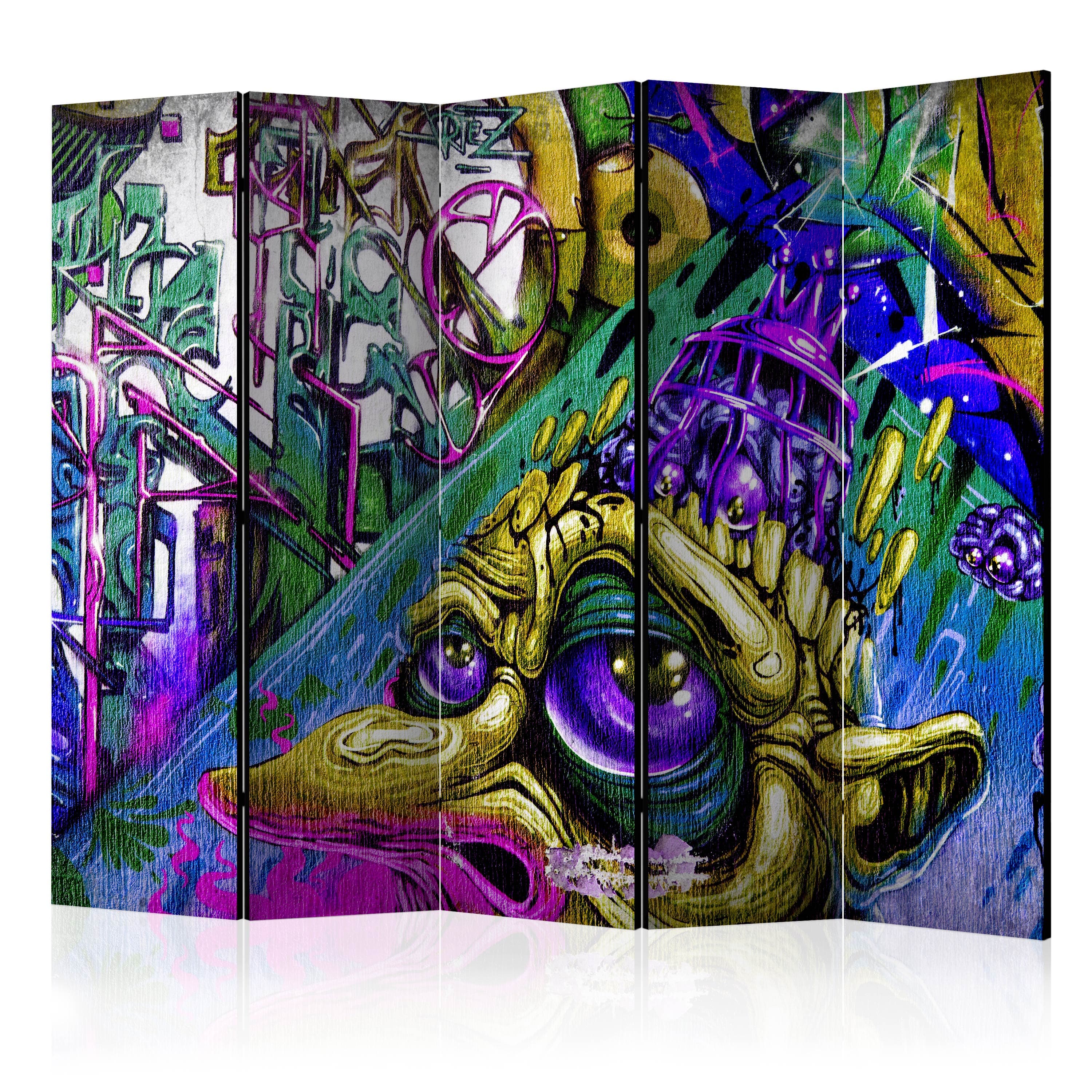 Aizslietnis 5-daļīgs - Goblīnu pilsēta (225x172cm) 225x172 cm Home Trends