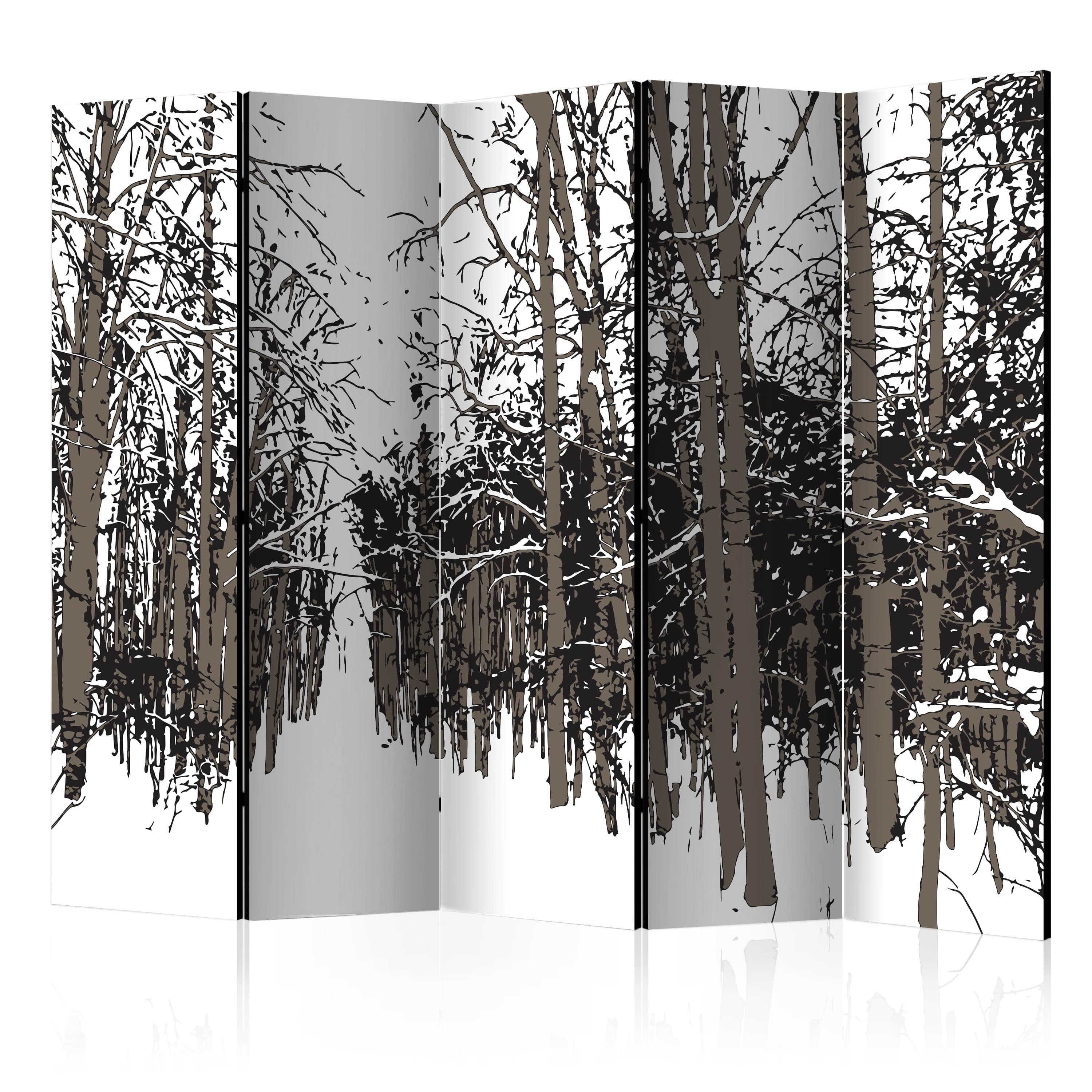 Aizslietnis 5-daļīgs - Koki - rudens (225x172cm) Home Trends