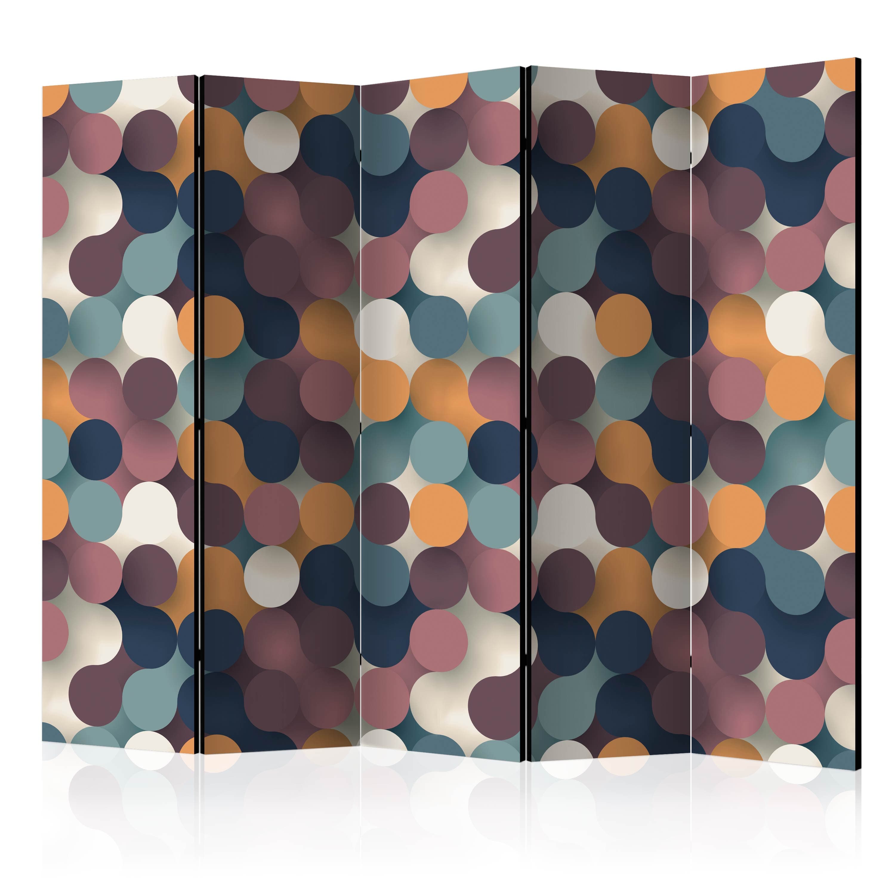 Aizslietnis 5-daļīgs - Krāsainas daļiņas (225x172cm) 225x172 cm Home Trends