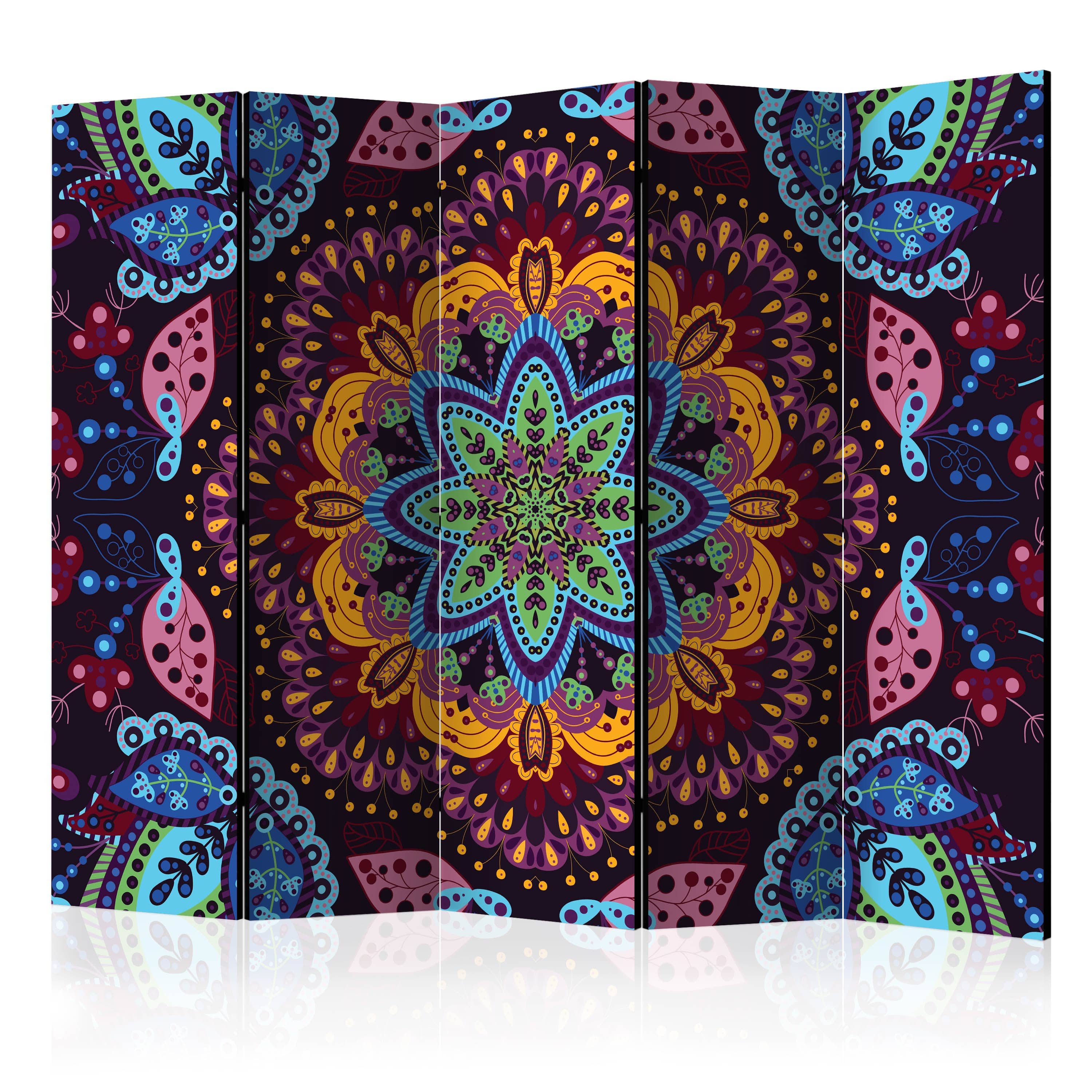Aizslietnis 5-daļīgs - Krāsains kaleidoskops (225x172cm) Home Trends