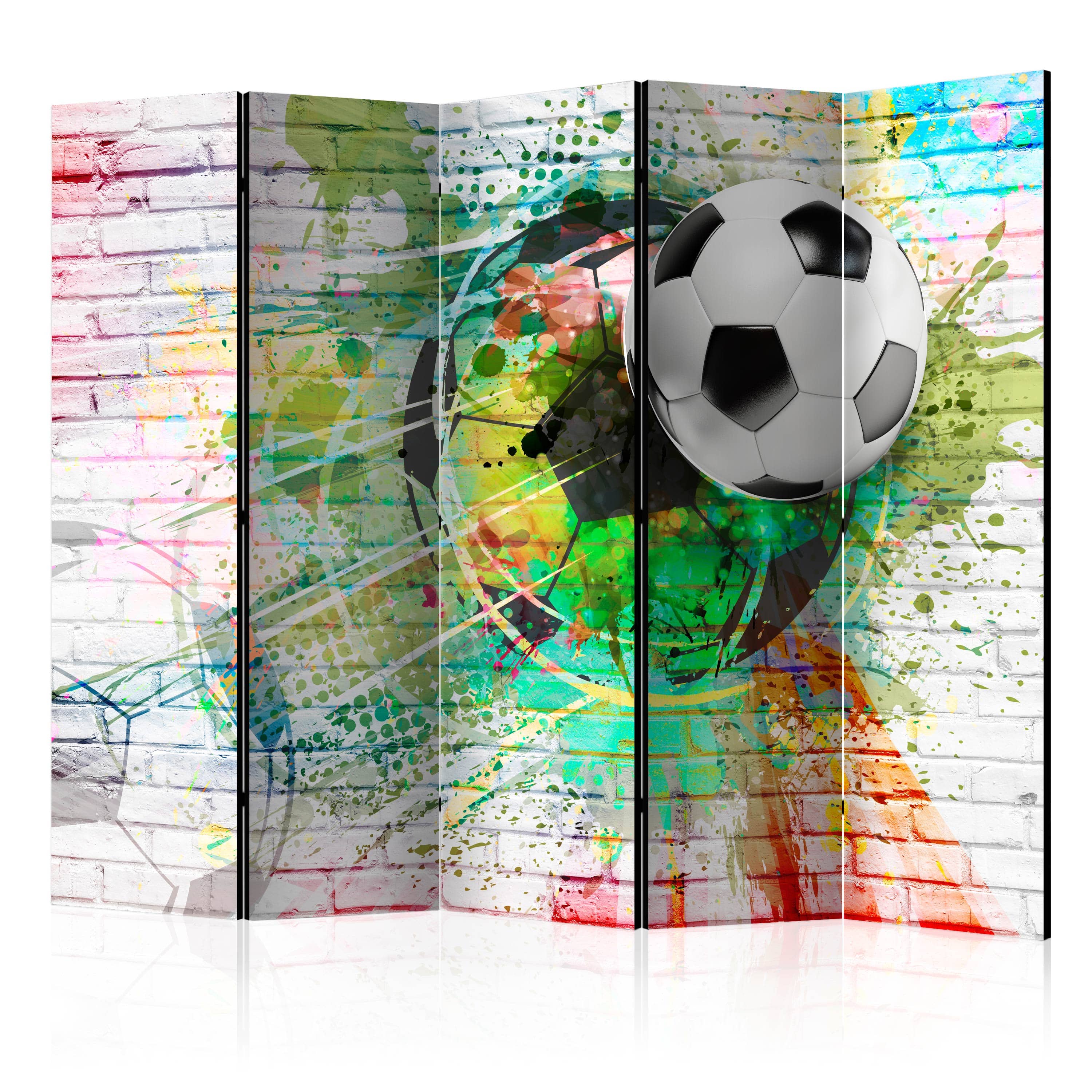 Aizslietnis 5-daļīgs - Krāsains sports (225x172cm) Home Trends