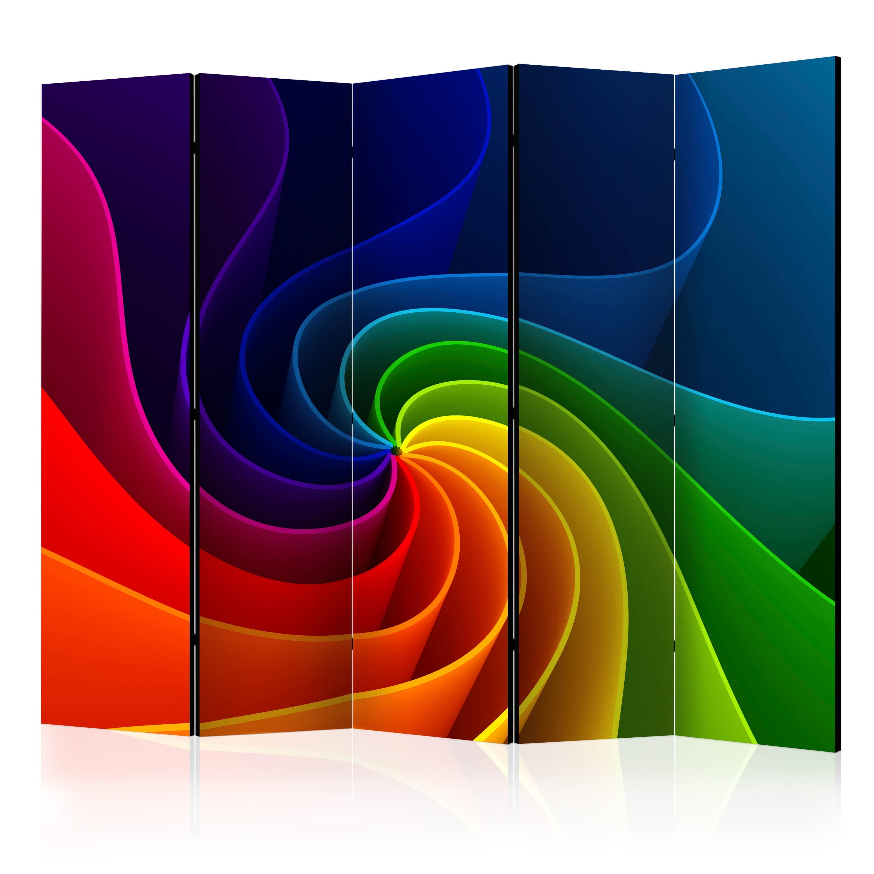 Aizslietnis 5-daļīgs - Krāsains virpulis (225x172cm) Home Trends