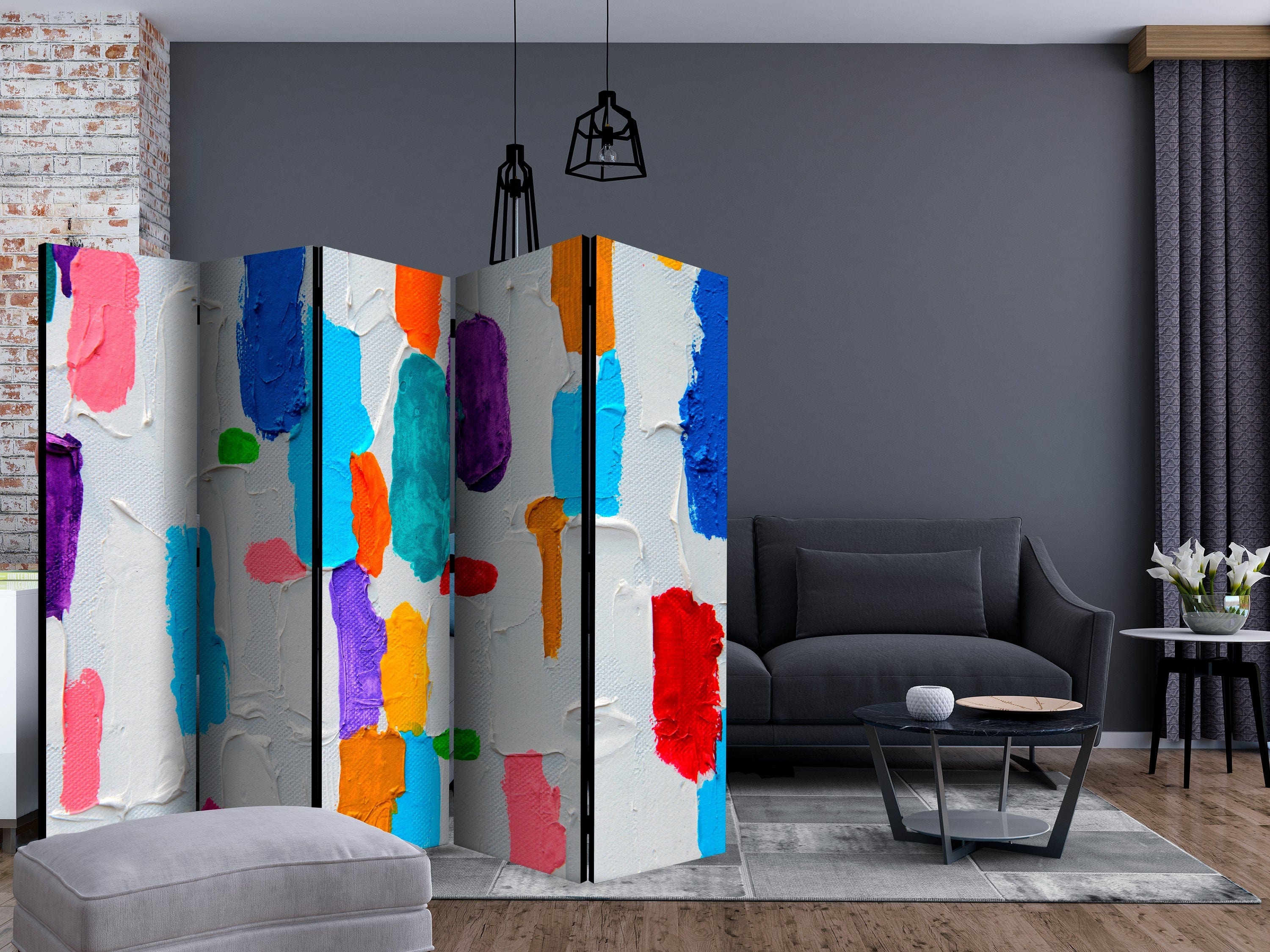 Aizslietnis 5-daļīgs - Krāsu saderība (225x172cm) 225x172 cm Home Trends