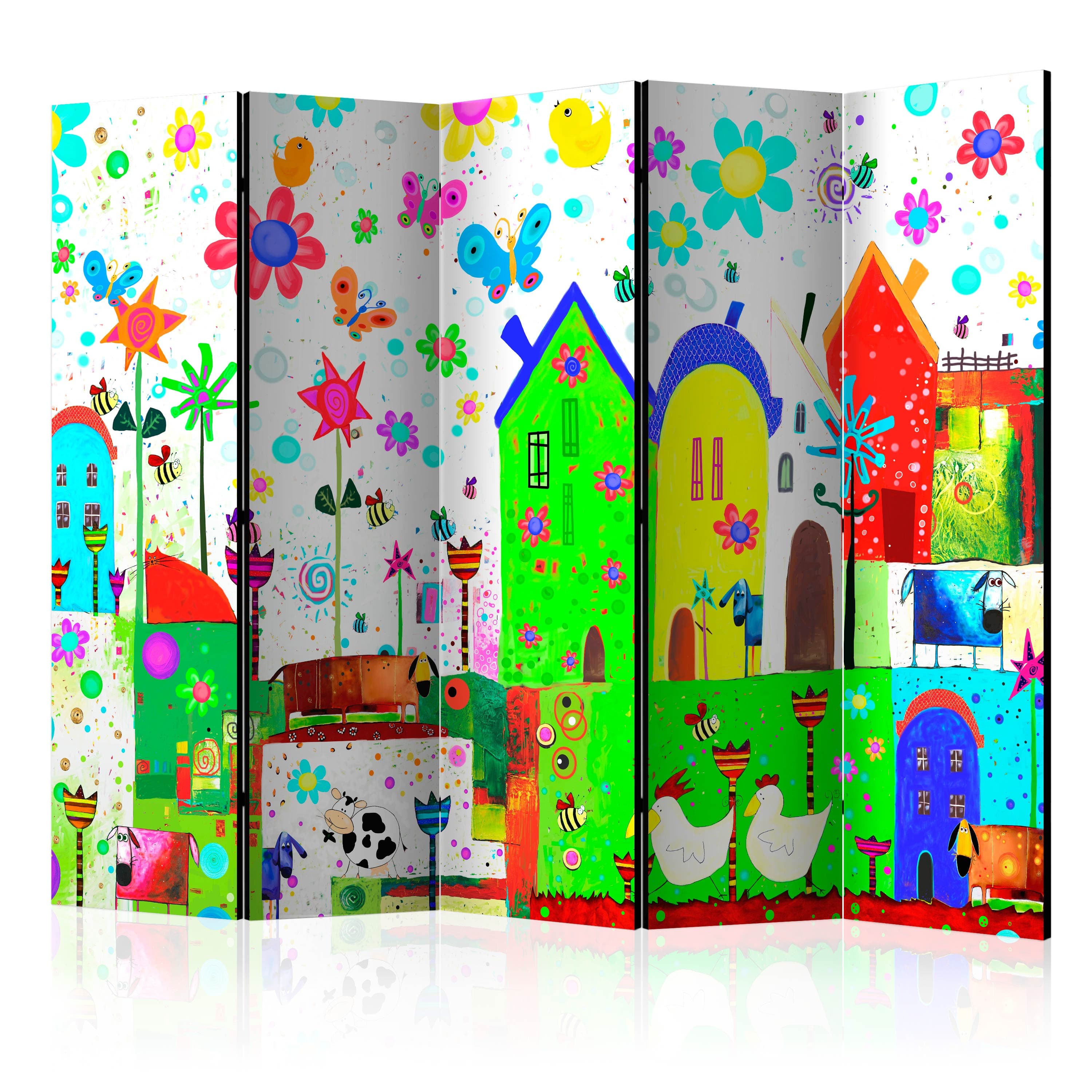 Aizslietnis 5-daļīgs - Laimīga ferma (225x172cm) Home Trends