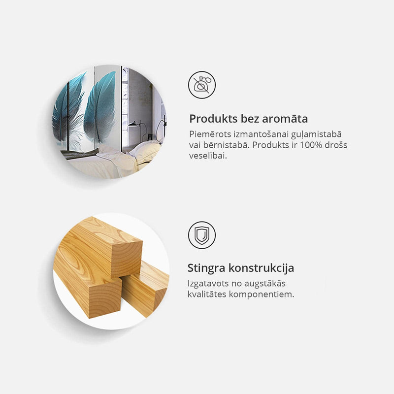 Aizslietnis 5-daļīgs - Māja un sirds (225x172cm) Home Trends