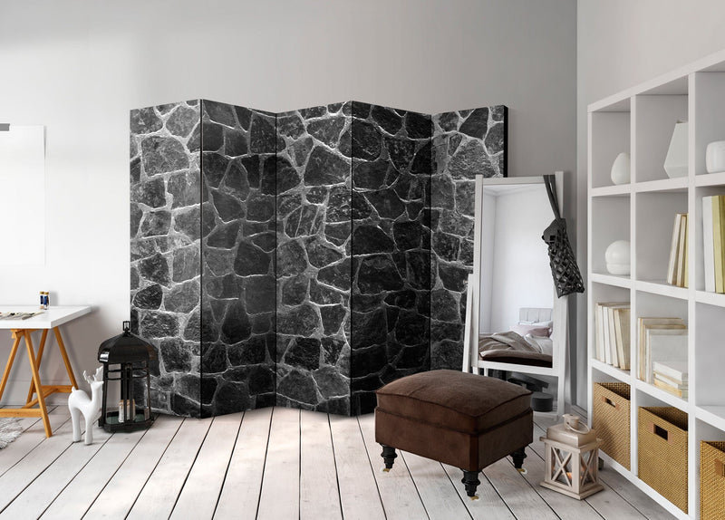 Aizslietnis 5-daļīgs - Melnie akmeņi (225x172cm) 225x172 cm Home Trends