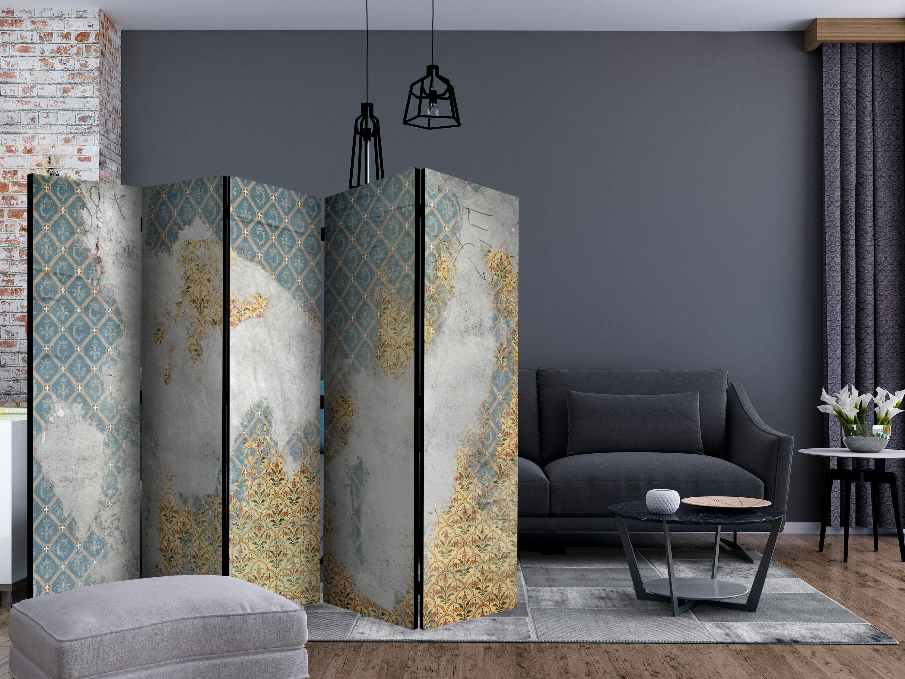 Aizslietnis 5-daļīgs - Pagātnes paliekas (225x172cm) Home Trends