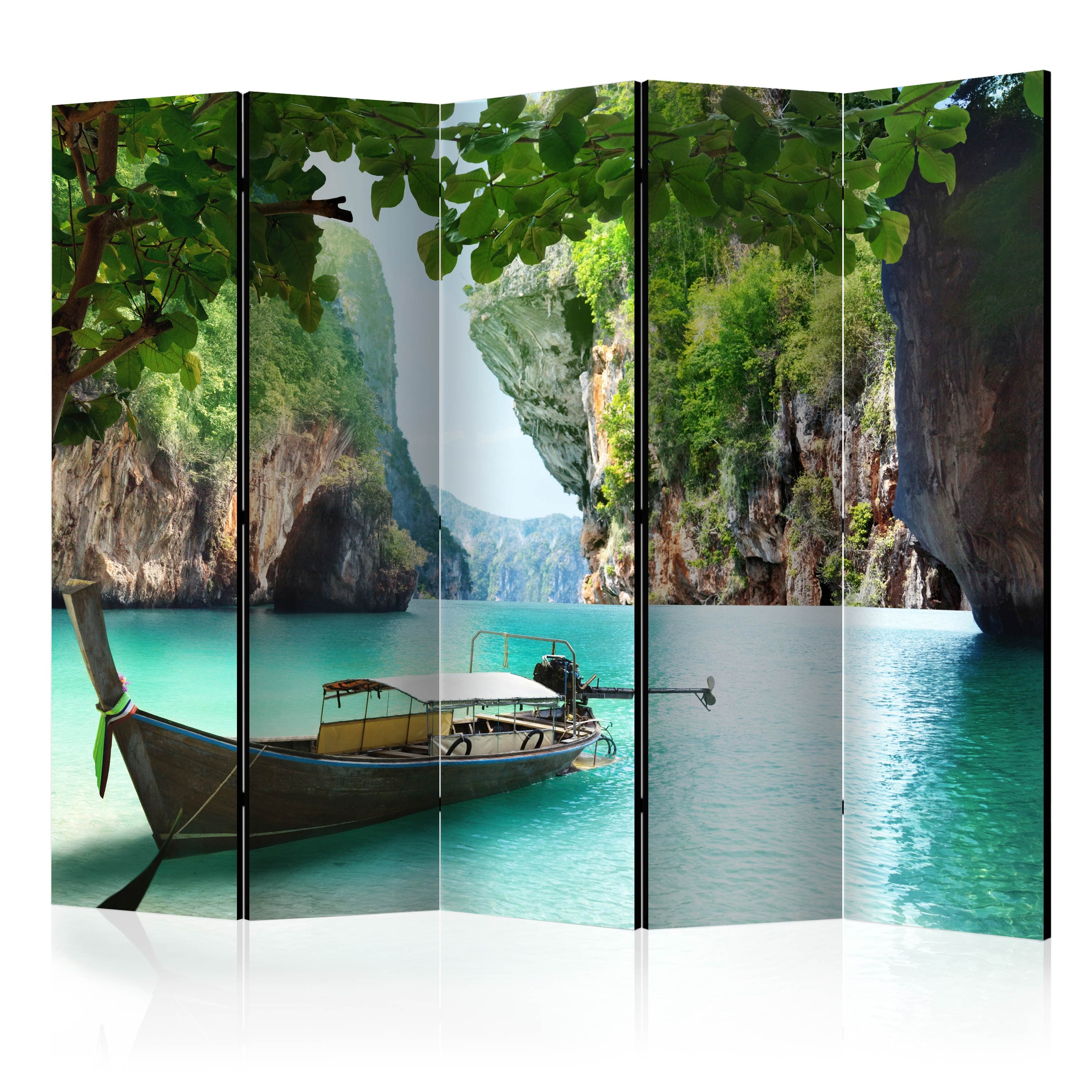 Aizslietnis 5-daļīgs - Pamesta laiva (225x172cm) Home Trends