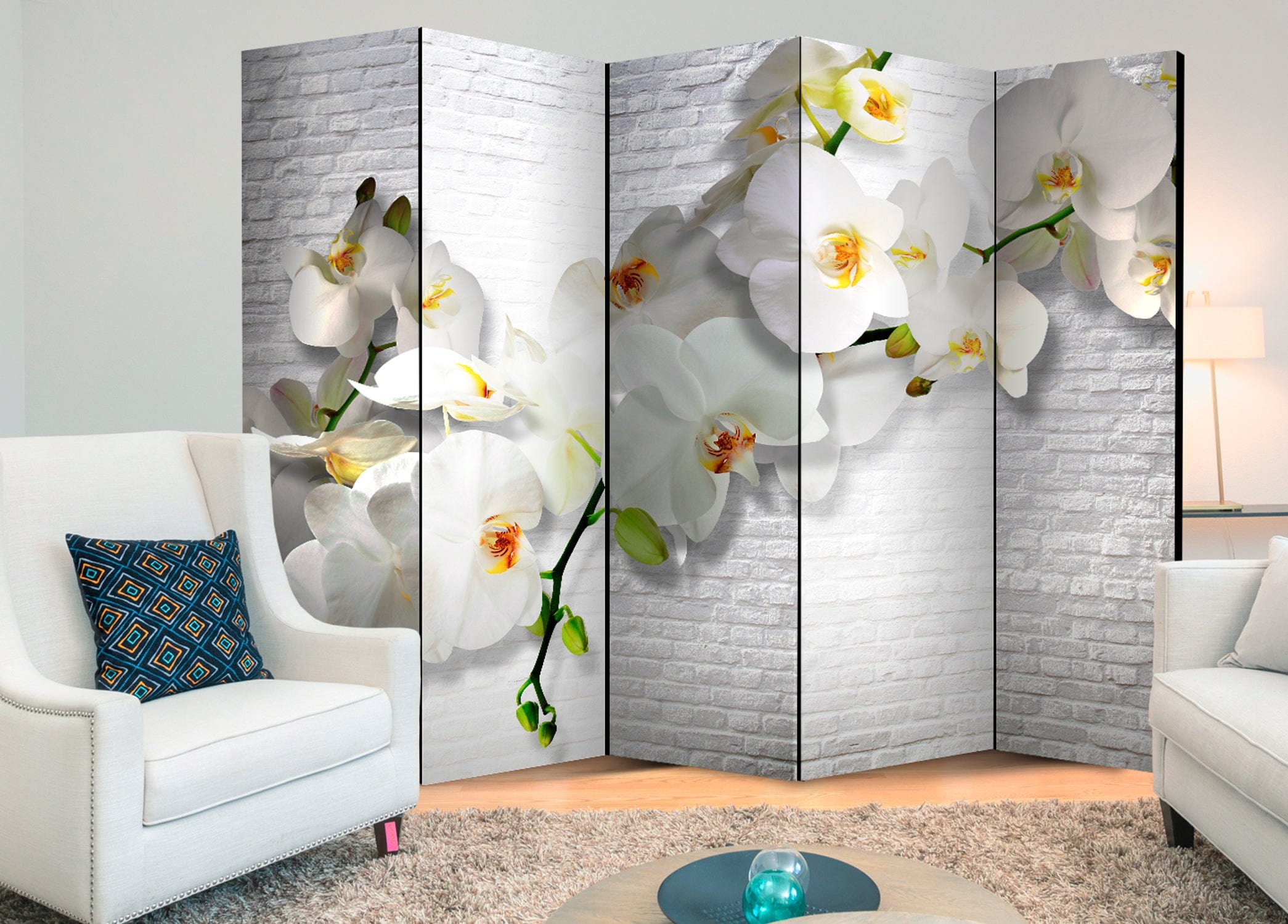 Aizslietnis 5-daļīgs - Pilsētas orhideja (225x172cm) Home Trends