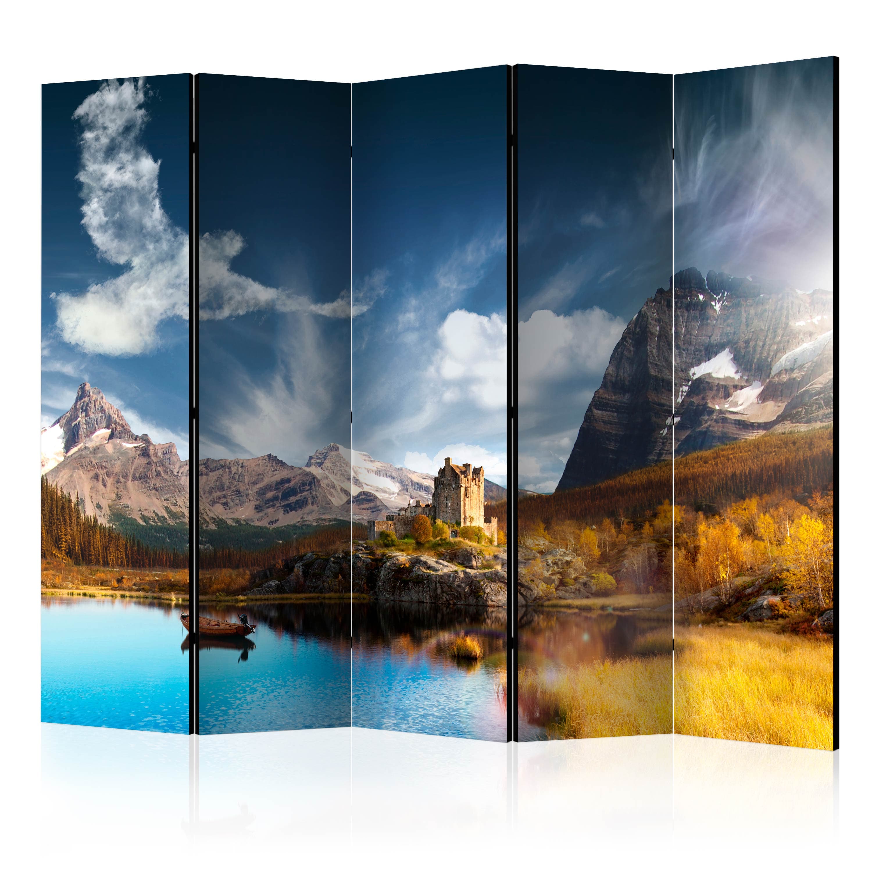 Aizslietnis 5-daļīgs - Putnu mākonis (225x172cm) Home Trends