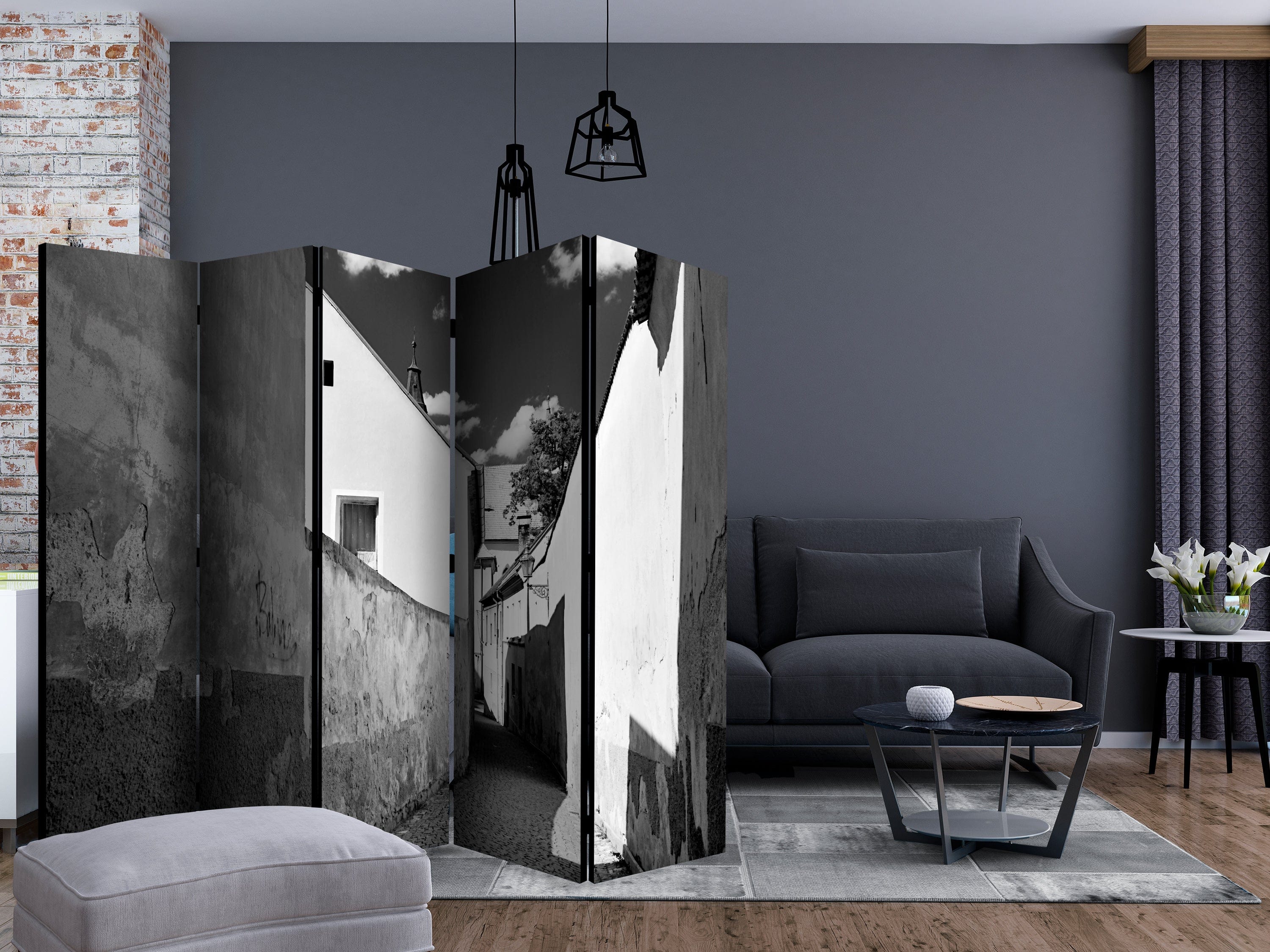 Aizslietnis 5-daļīgs - Šaura iela (225x172cm) Home Trends