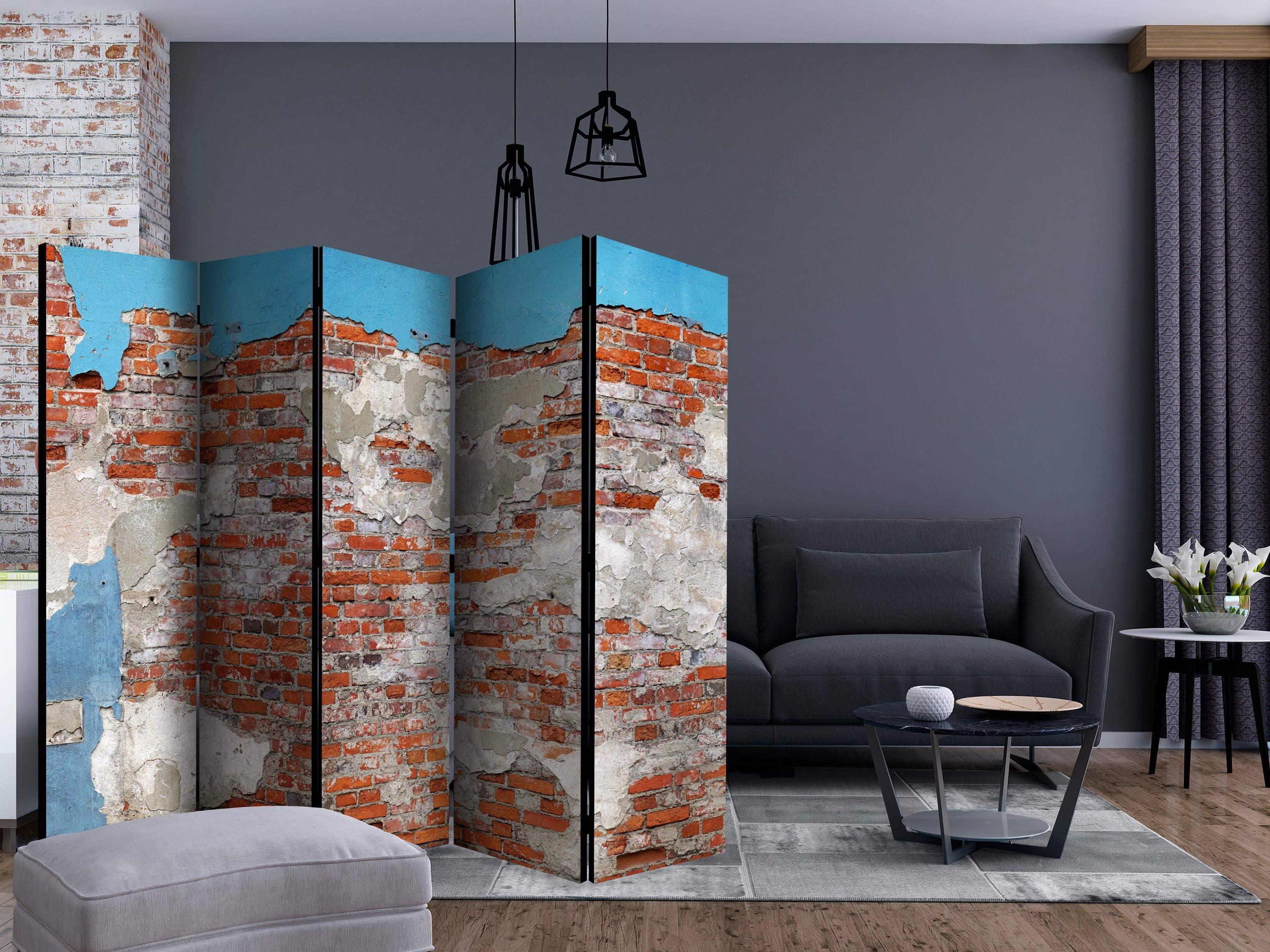 Aizslietnis 5-daļīgs - Sienas noslēpumi (225x172cm) Home Trends