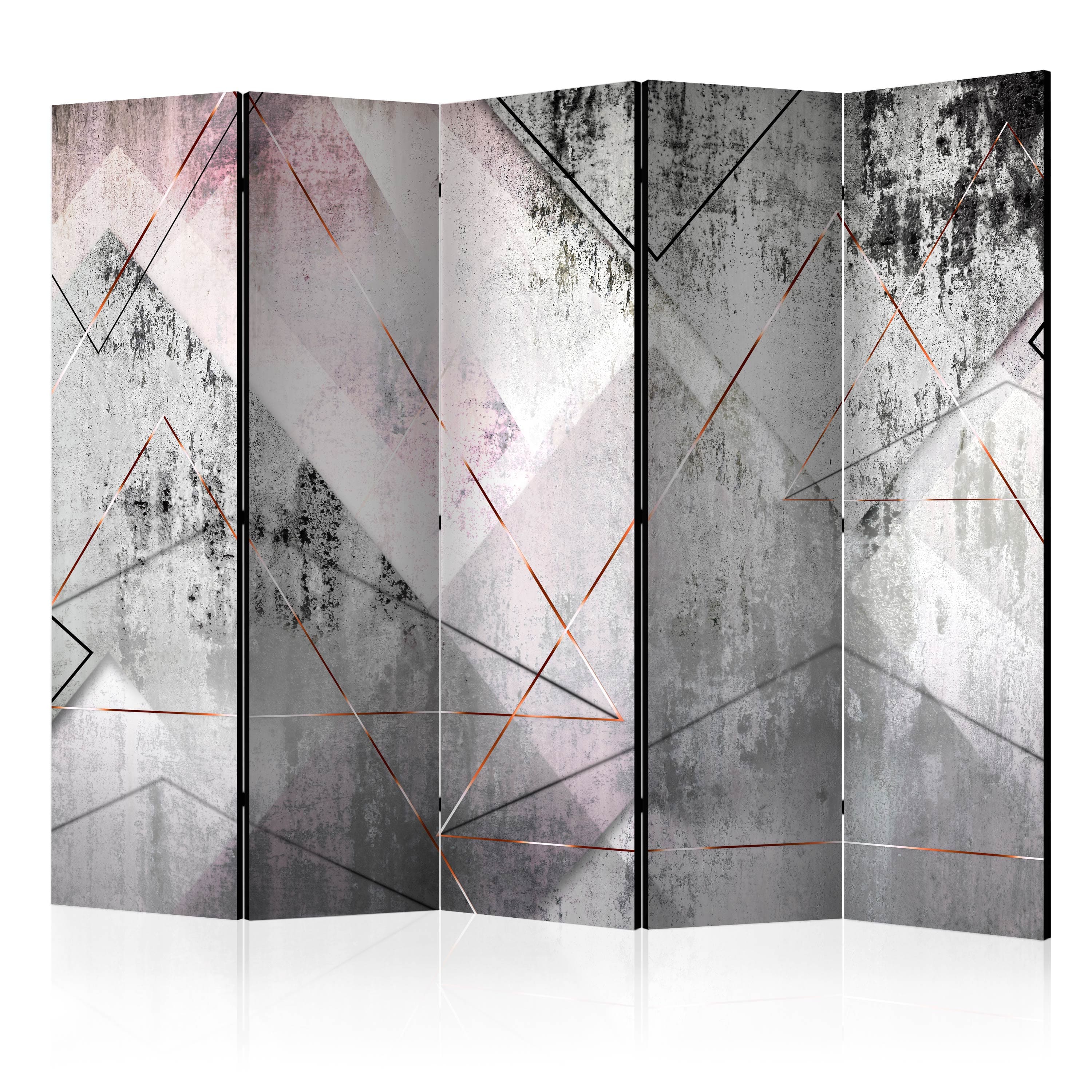 Aizslietnis 5-daļīgs - Trīsstūrveida perspektīva (225x172cm) Home Trends
