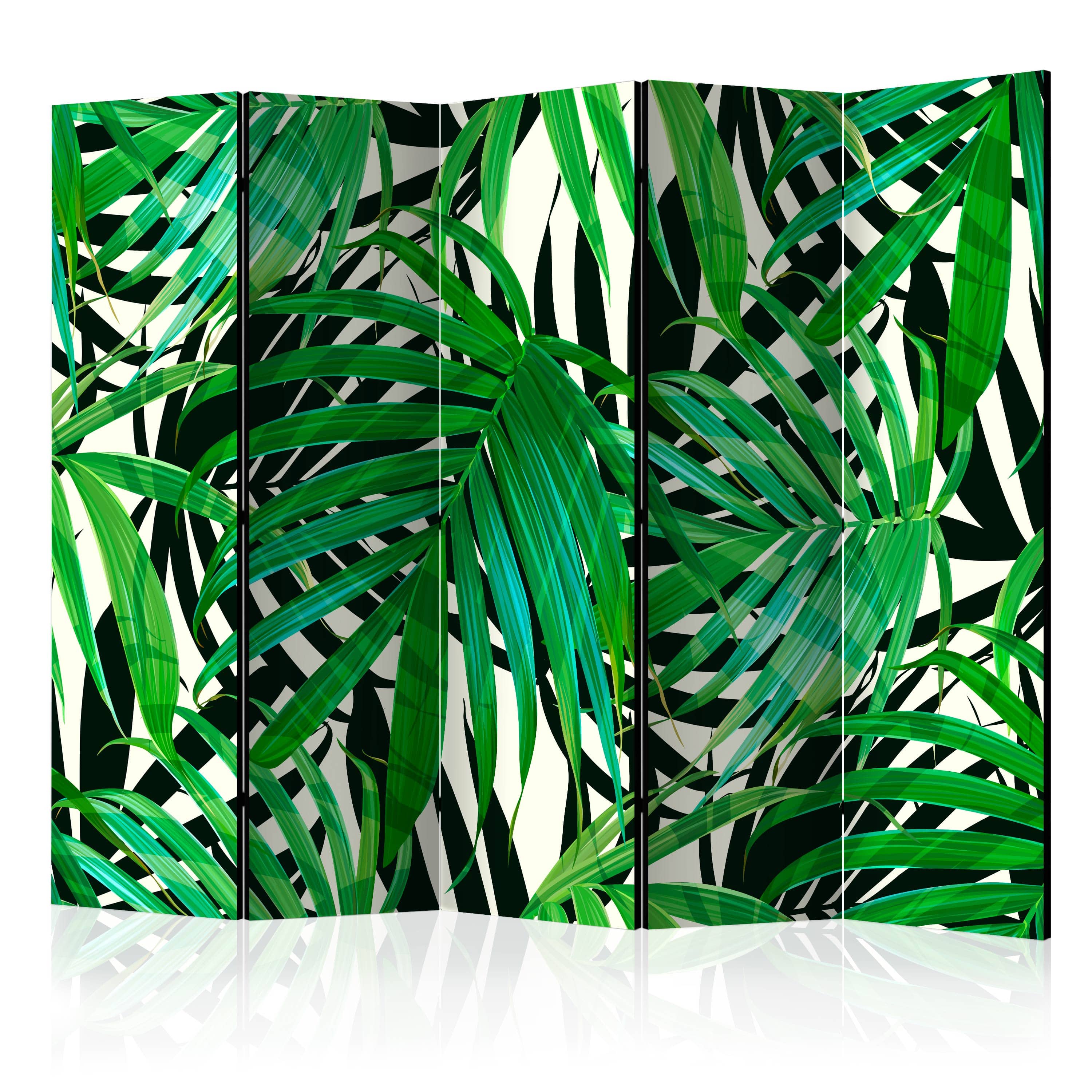 Aizslietnis 5-daļīgs - Tropu lapas (225x172cm) Home Trends