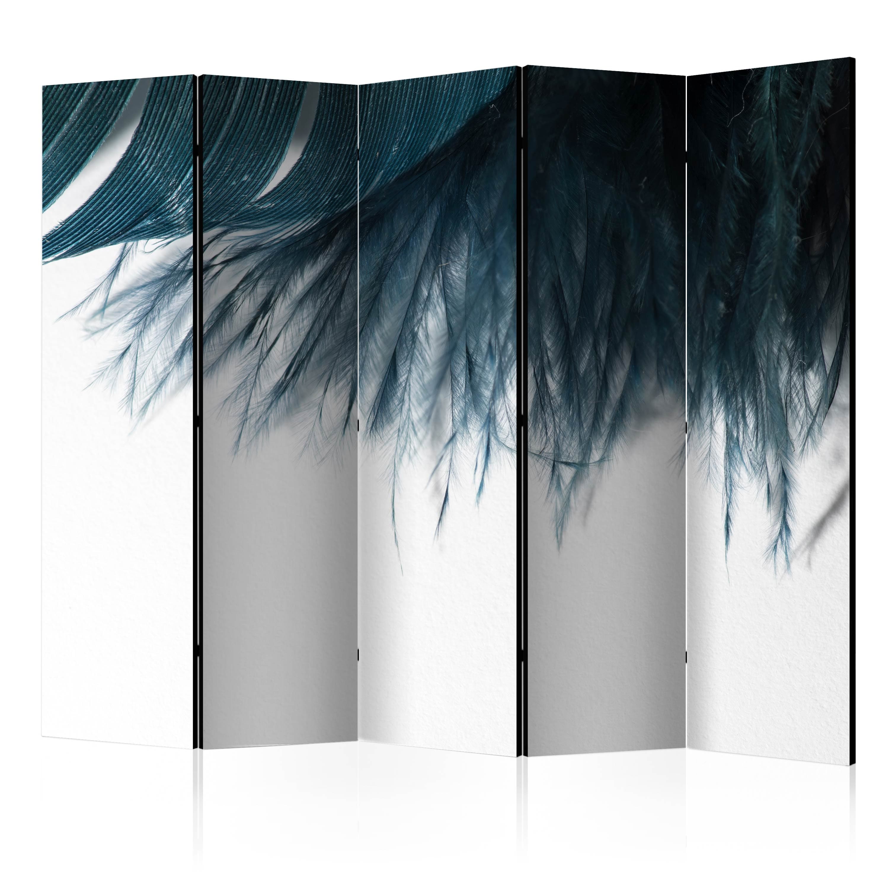 Aizslietnis 5-daļīgs - Tumši zila spalva (225x172cm) Home Trends