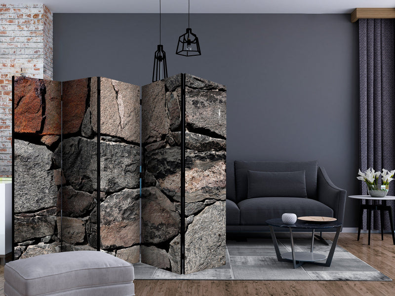 Aizslietnis 5-daļīgs - Tumšie akmeņi (225x172cm) 225x172 cm Home Trends