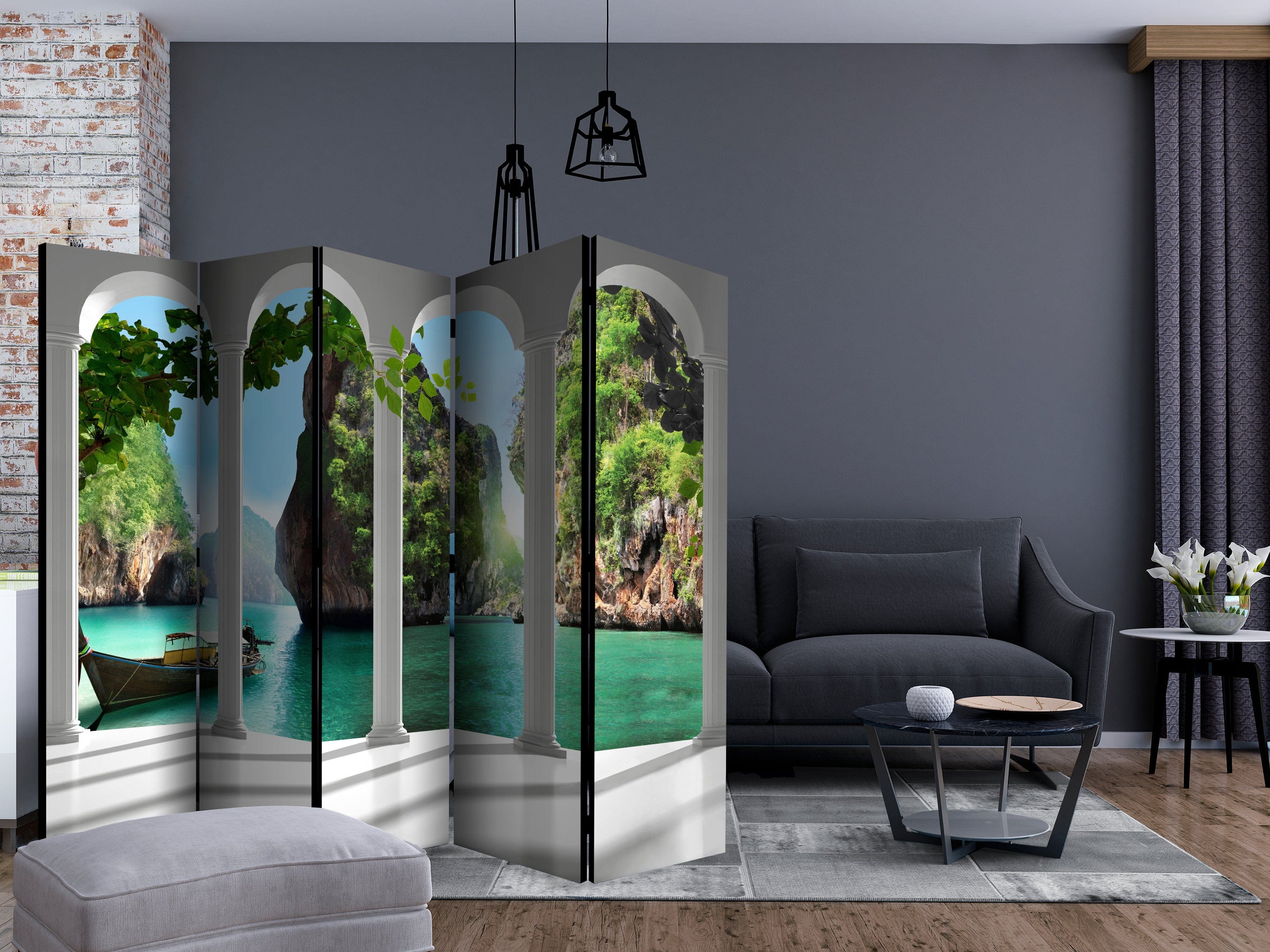 Aizslietnis 5-daļīgs - Uz terases (225x172cm) Home Trends
