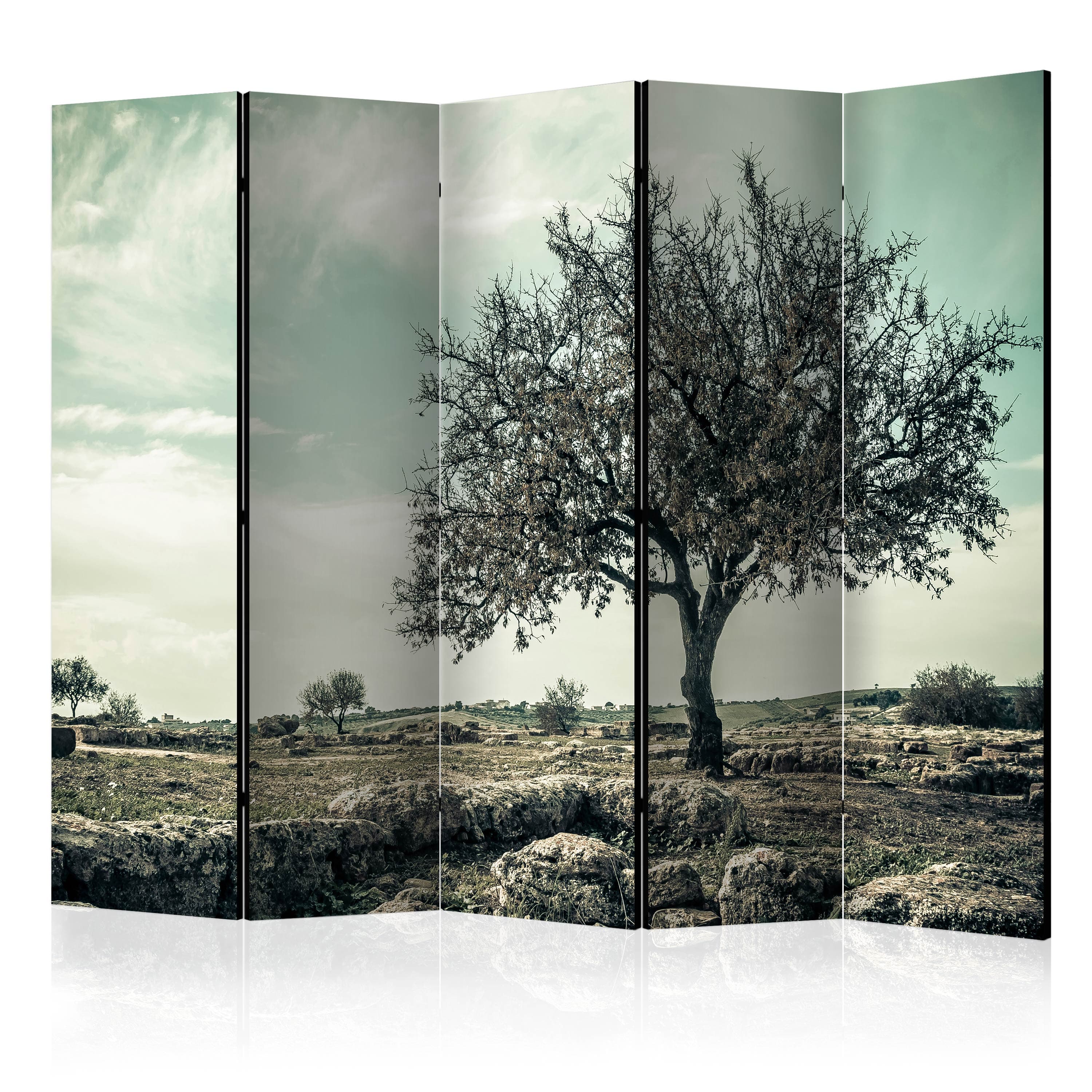 Aizslietnis 5-daļīgs - Vintāžas koks (225x172cm) Home Trends