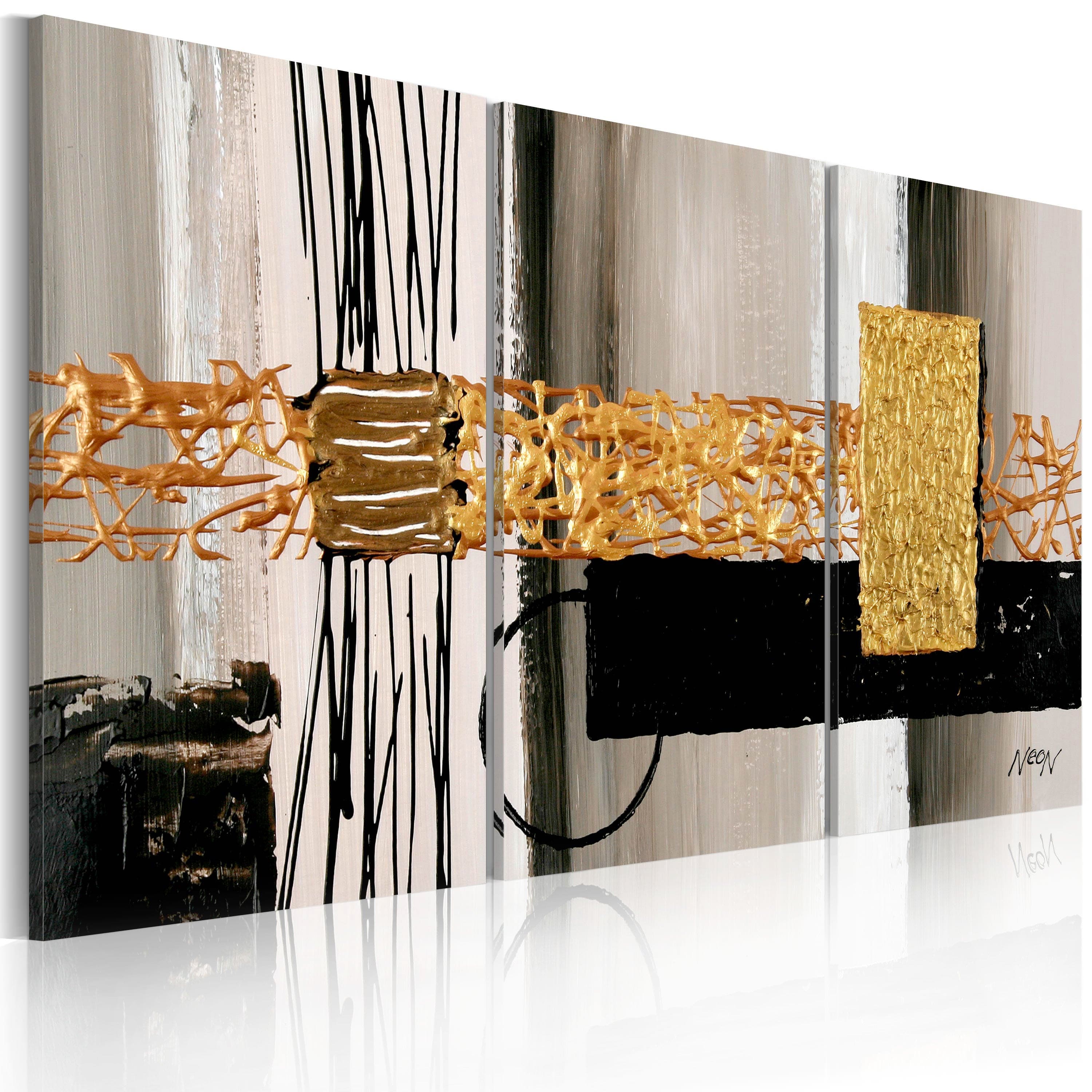 Ar rokām gleznota Kanva - Dislocation 120x60 Home Trends