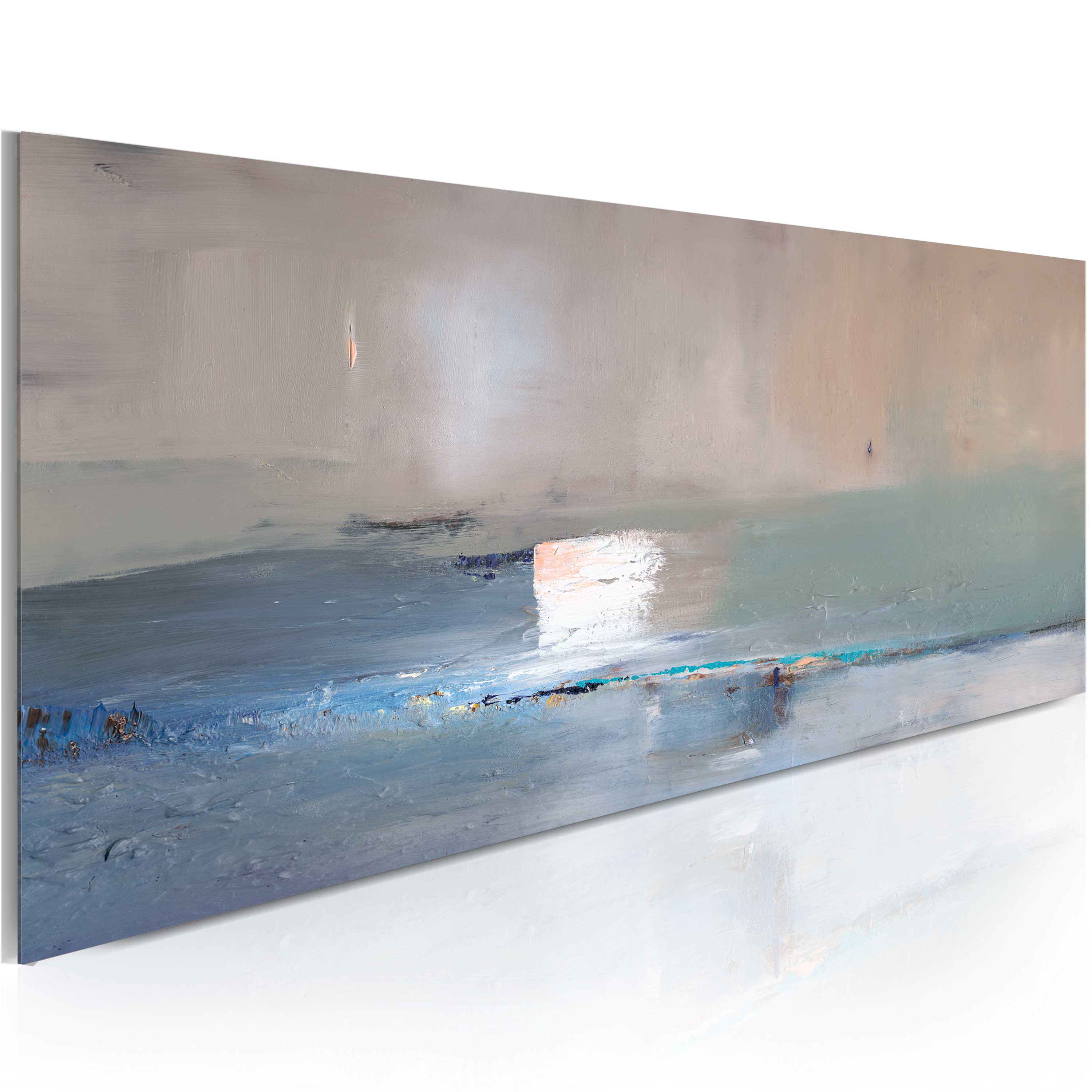 Ar rokām gleznota Kanva - First wave 100x40 Home Trends