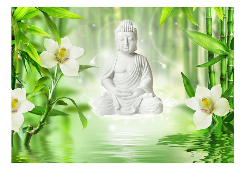 Fototapetes ar ziediem - Buda un daba