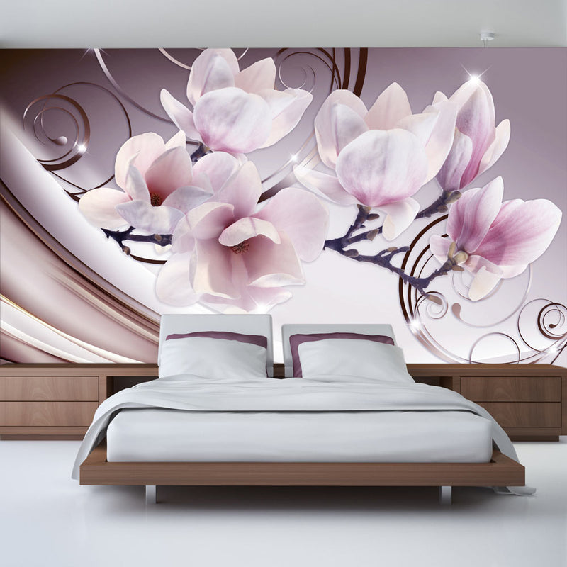 Fototapetes ar ziediem - Iepazīstieties ar magnolijām