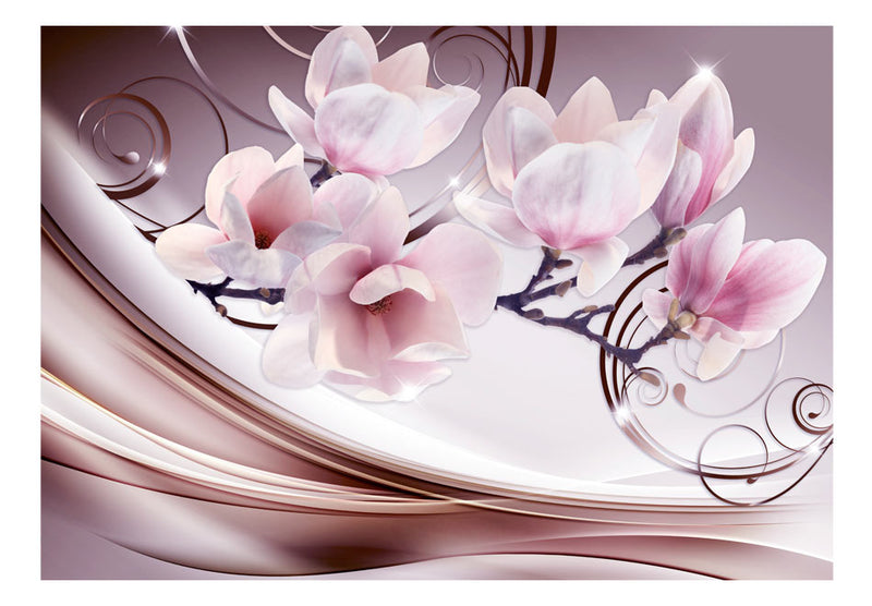 Fototapetes ar ziediem - Iepazīstieties ar magnolijām