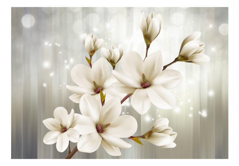 Fototapetes ar ziediem - Ziedu nimfa