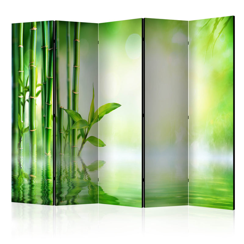 Aizslietnis 5-daļīgs - Zaļais bambuss (225x172cm)