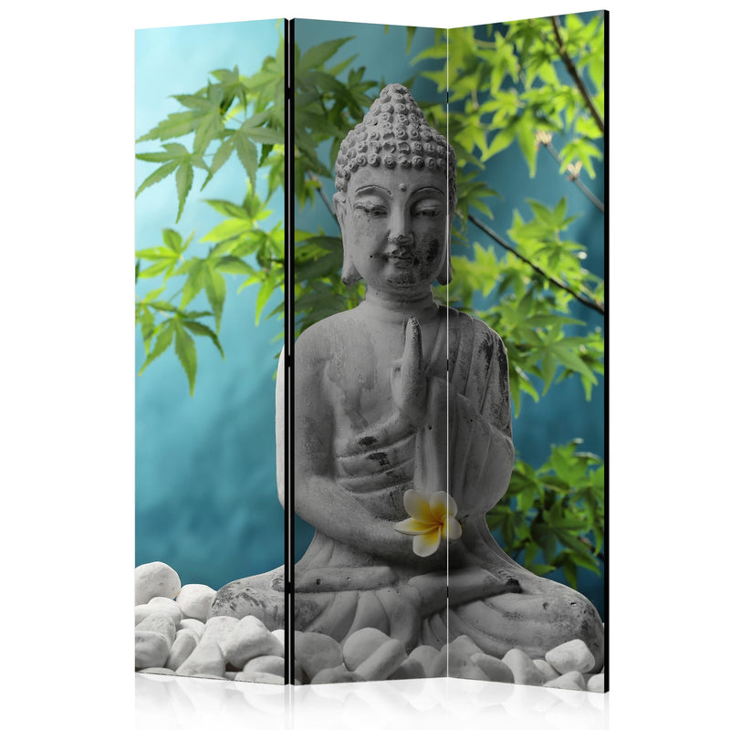 Aizslietnis 3-daļīgs - Meditējošais Buda (135x172cm)