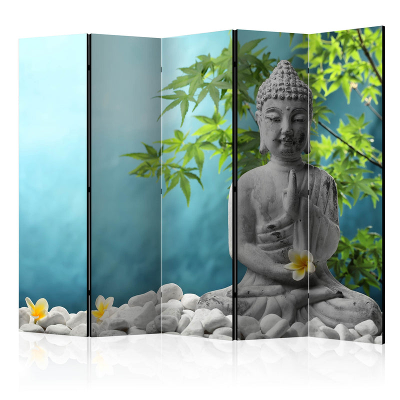 Aizslietnis 5-daļīgs - Meditējošais Buda (225x172cm)