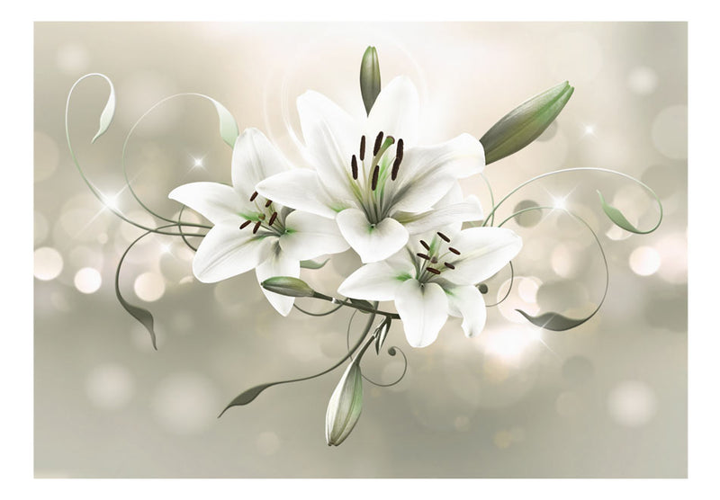 Fototapetes ar ziediem - Lilija - meistaru zieds