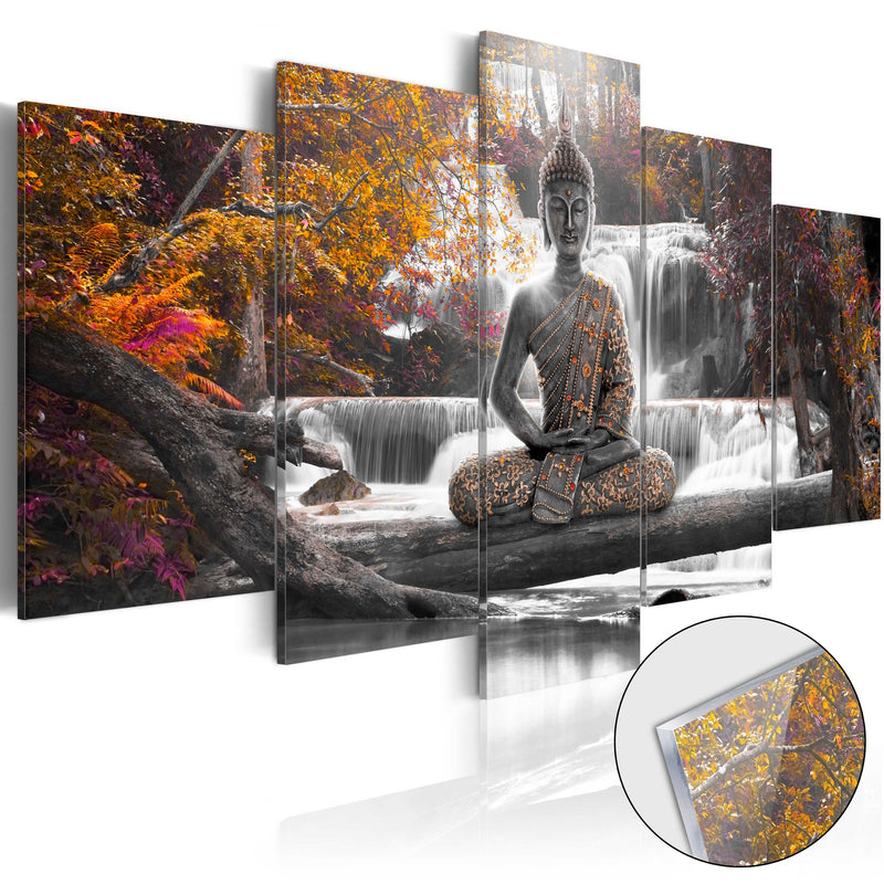Glezna ar akrila stiklu - Rudens Buda