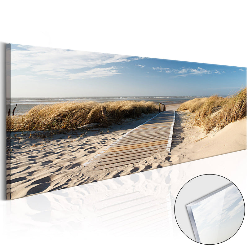 Glezna ar akrila stiklu - Savvaļas pludmale