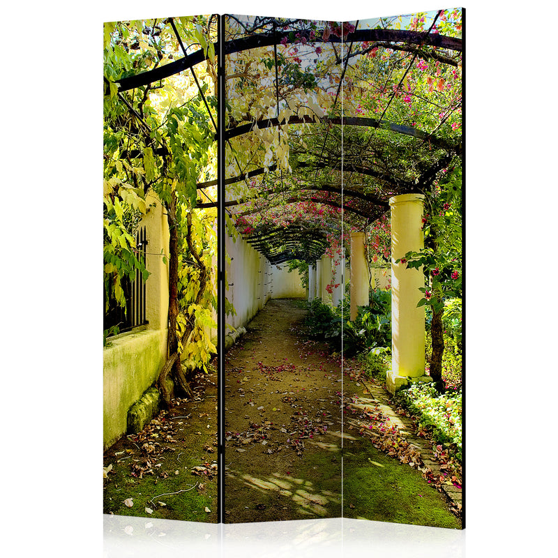 Aizslietnis 3-daļīgs - Romantisks dārzs (135x172cm)
