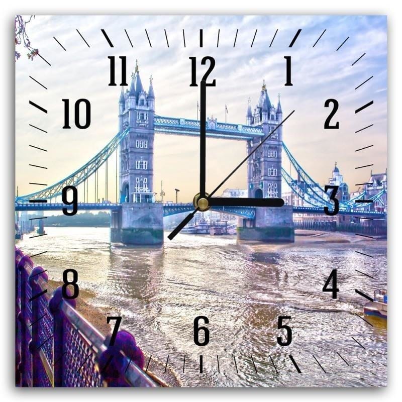 Dekoratīvais sienas pulkstenis London Bridge  E-interjers.lv