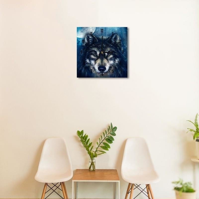 Dekoratīvais sienas pulkstenis Wolf 3  E-interjers.lv