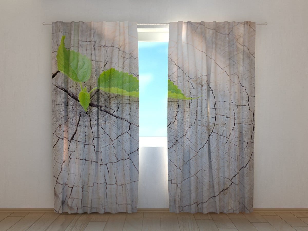 Dienas un nakts aizkari - Koku celmi 180 x 140 cm (2X 90x140 cm) / SCREEN E-interjers.lv