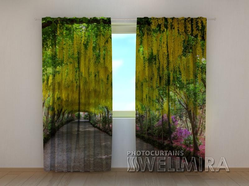 Dienas un nakts aizkari - Pastaiga ziedos 180 x 140 cm (2X 90x140 cm) / SCREEN E-interjers.lv