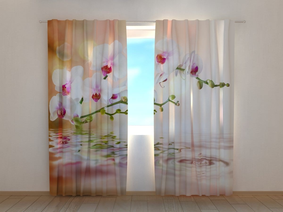 Dienas un nakts aizkari - Perfekta orhideja 180 x 140 cm (2X 90x140 cm) / SCREEN E-interjers.lv