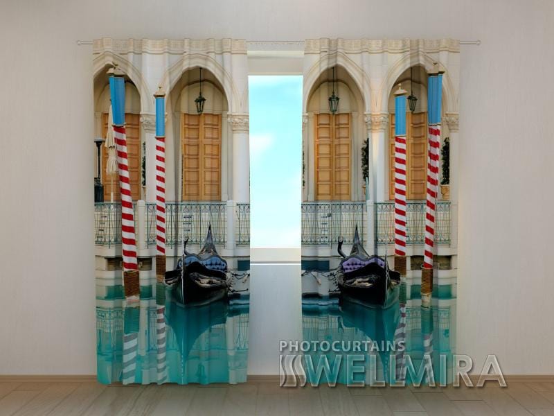 Dienas un nakts aizkari - Skaistā Venēcija 180 x 140 cm (2X 90x140 cm) / SCREEN E-interjers.lv