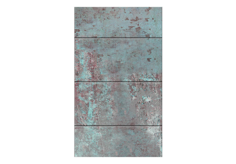 Fototapetes - Tirkīza krāsas - betons (0,50x10 m)