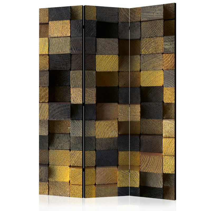 Aizslietnis 3-daļīgs - Koka kubi (135x172cm)