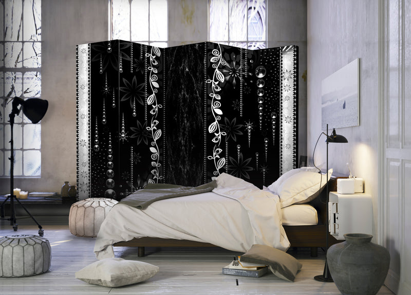Aizslietnis 5-daļīgs - Melnā elegance (225x172cm)