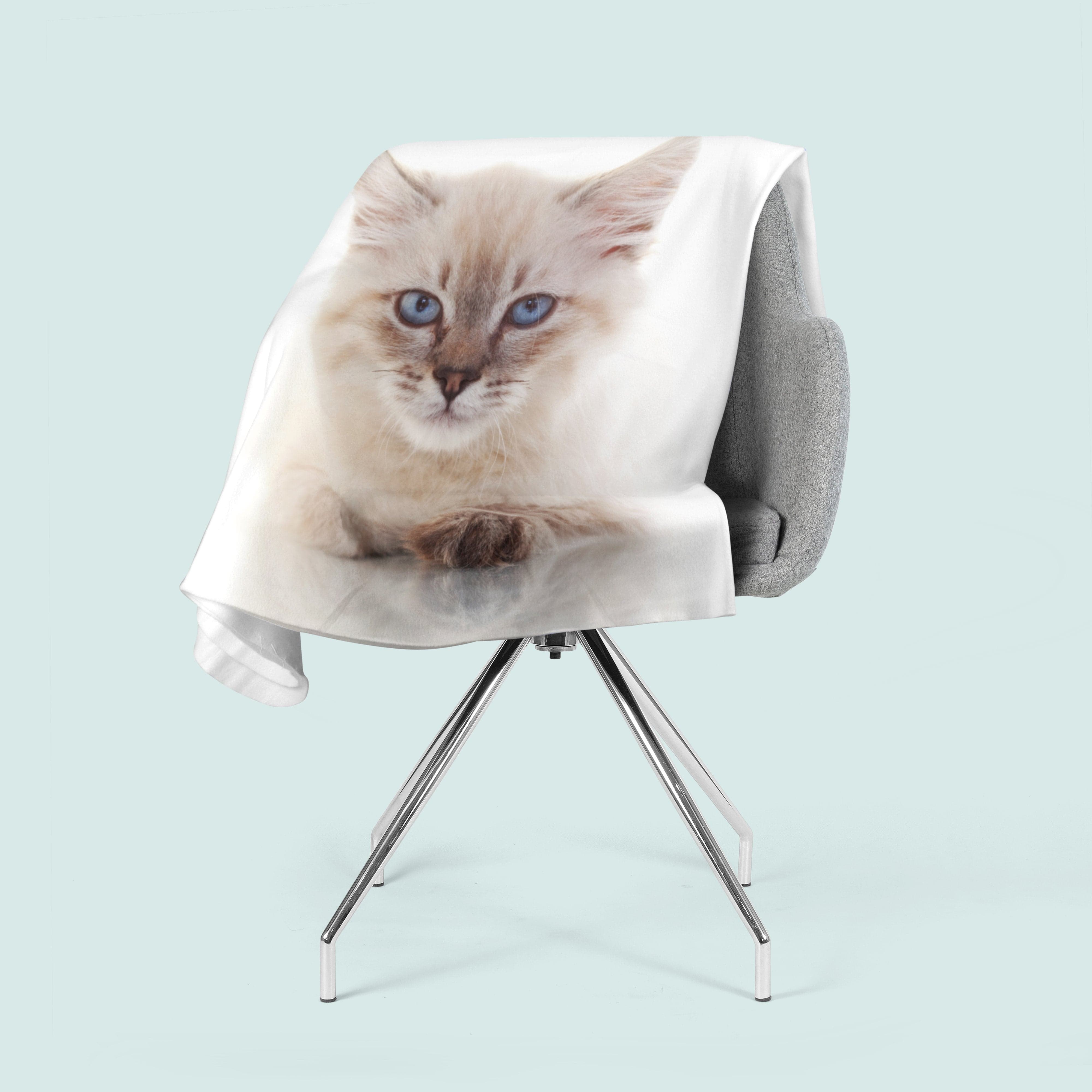 Flīsa pleds Blue-eyed Cat E-interjers.lv