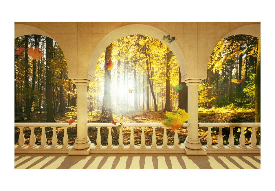 Fototapetes ar meža skatu - Sapnis par rudenīgu mežu 450x270 E-interjers.lv