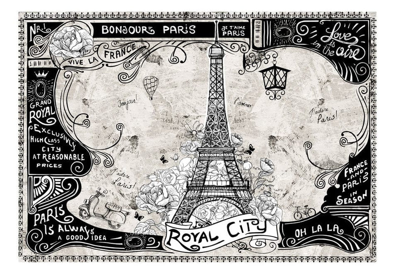 Fototapetes - Bonjour Paris E-interjers.lv
