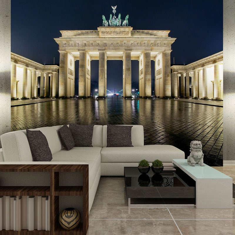Fototapetes - Brandenburgas vārti naktī 450x270 E-interjers.lv